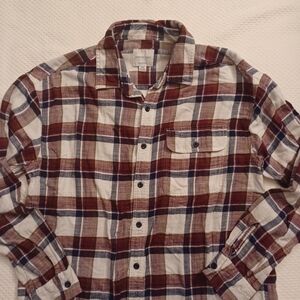 American Eagle Outfitters Men's Super Soft Plaid Flannel Size Large